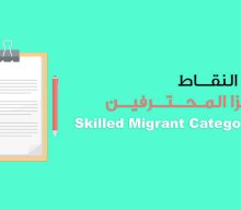 نظام النقاط لفيزا المحترفين Skilled Migrant Visa