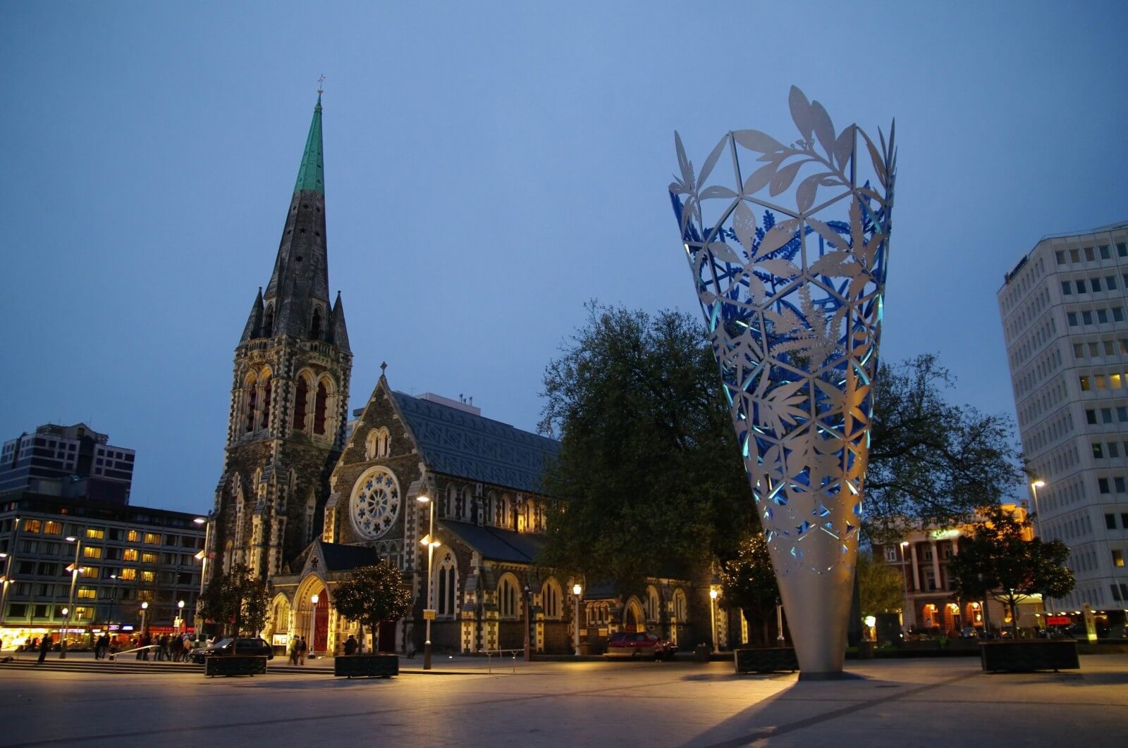 وسط كرايستشيرش Christchurch Downtown